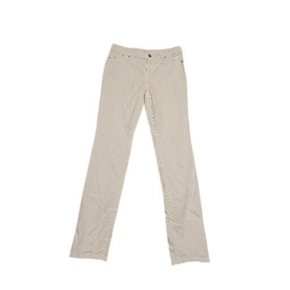 Chicos Pants Womens Size 4R White Skinny Jegging